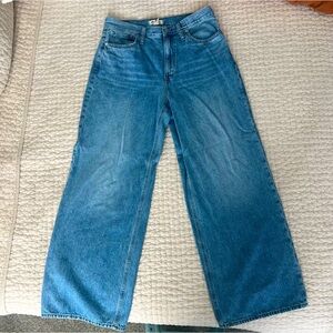 Madewell Superwide-Leg Jeans, Size 30